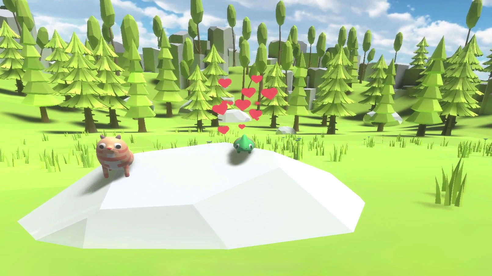 Screenshot VR-Spiel QuantumVR